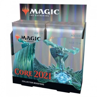 Magic: The Gathering Core Set 2021 Collector Booster Box (12 Packs of 15 Cards)